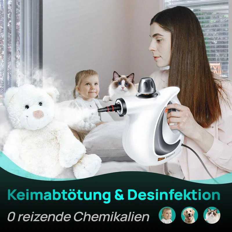 Hygienische Reinigung ohne reizende Chemikalien